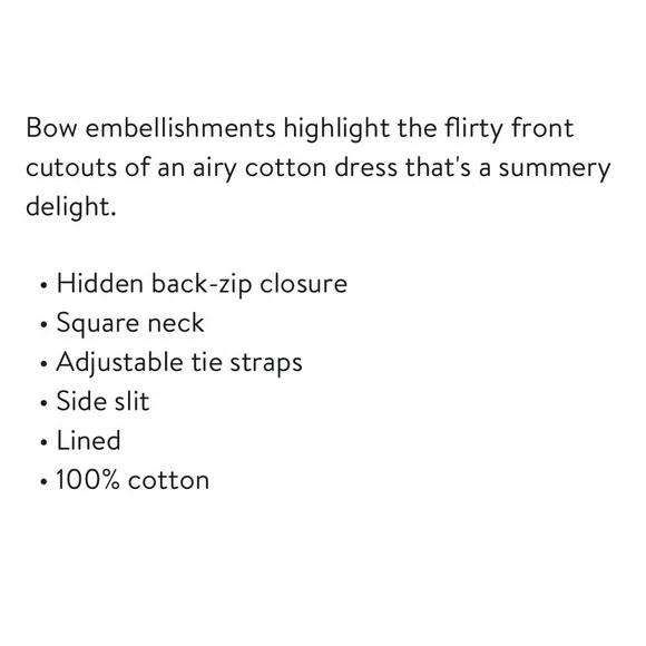 ASTR the Label Helia Sleeveless A-Line Dress White New - Picture 9 of 9